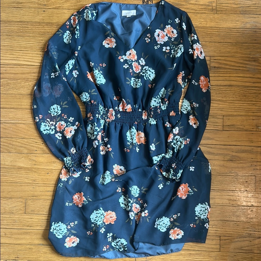 Floral Long Sleeve Dress